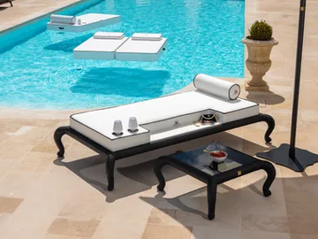 CANOPO - Upholstered garden daybed by Samuele Mazza Outdoor - view 2